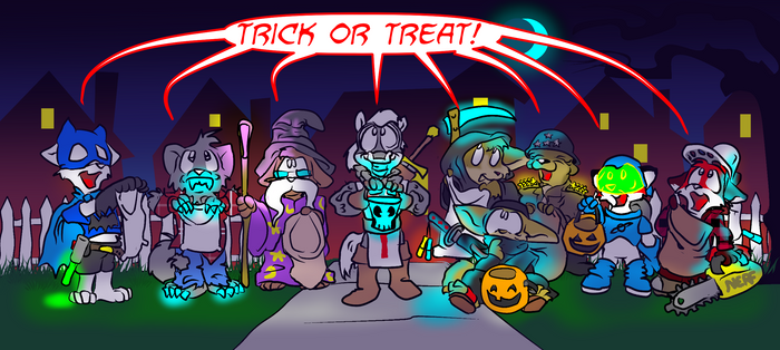 YCH trick or treat COMPLETE