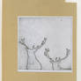 deer etching