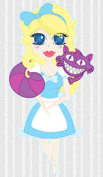 Alice and the Cheshire Cat