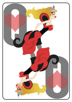 Red Queen - Playing Card