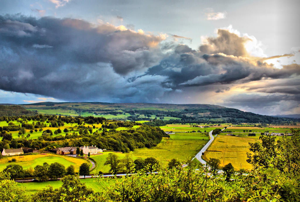 Clouds Over Stirling 001 hdr