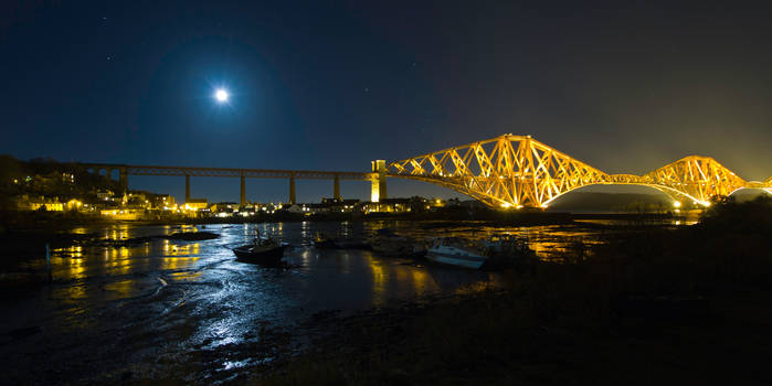 North Queensferry and the Forth Rail Bridge