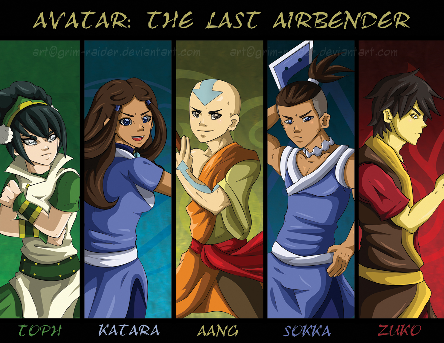 Avatar: The Last Airbender: United -Redux by GrimzyRaider on DeviantArt