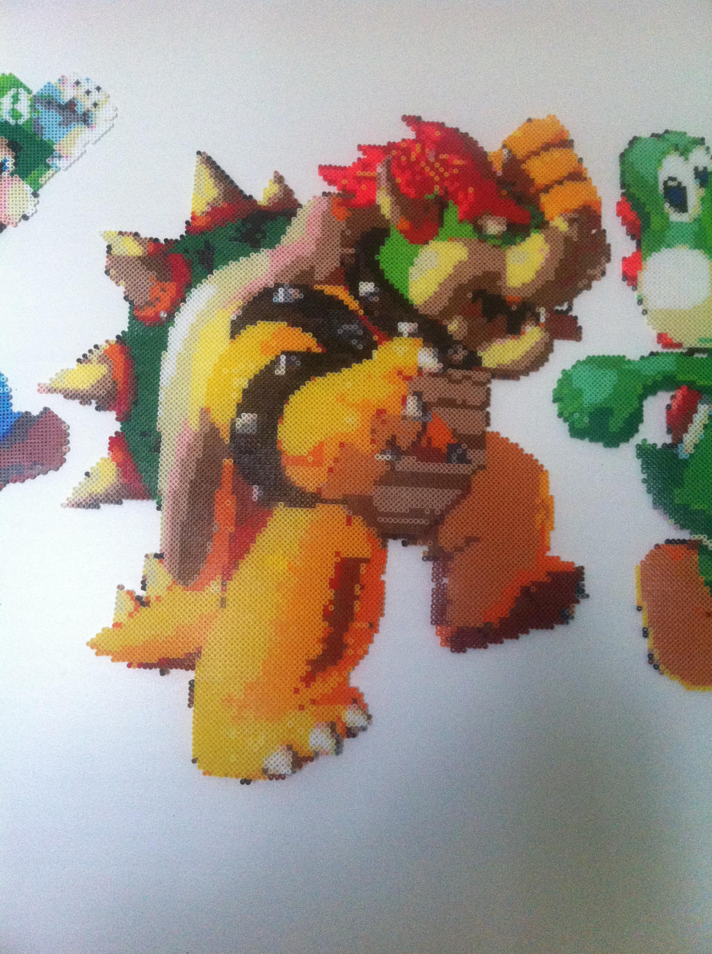 Bowser HUGE Perler Wall Art