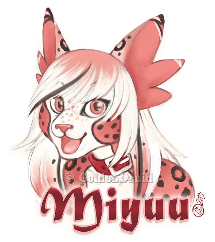 Miyuu Badge Commission