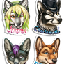 Winter 2016 Painted Badges 2