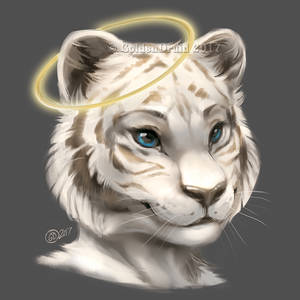 Angel Tiger - SpeedPaint