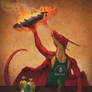 Dragon Roasted Coffee- SpeedPaint