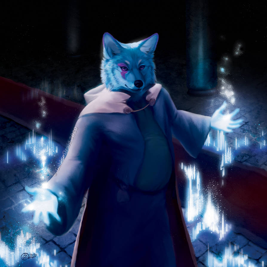 Blue Magic - Art-By-The-Hour by GoldenDruid on DeviantArt