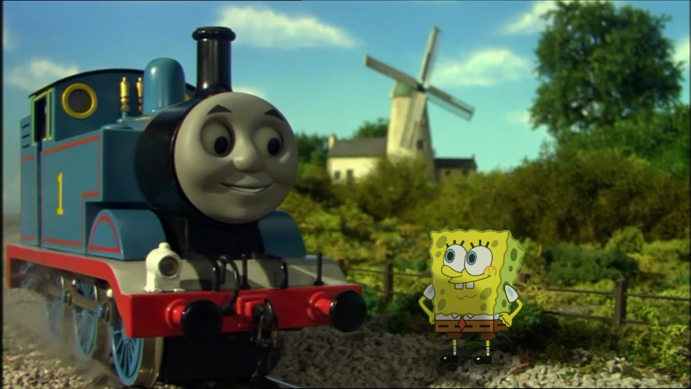 Thomas and friends deals spongebob