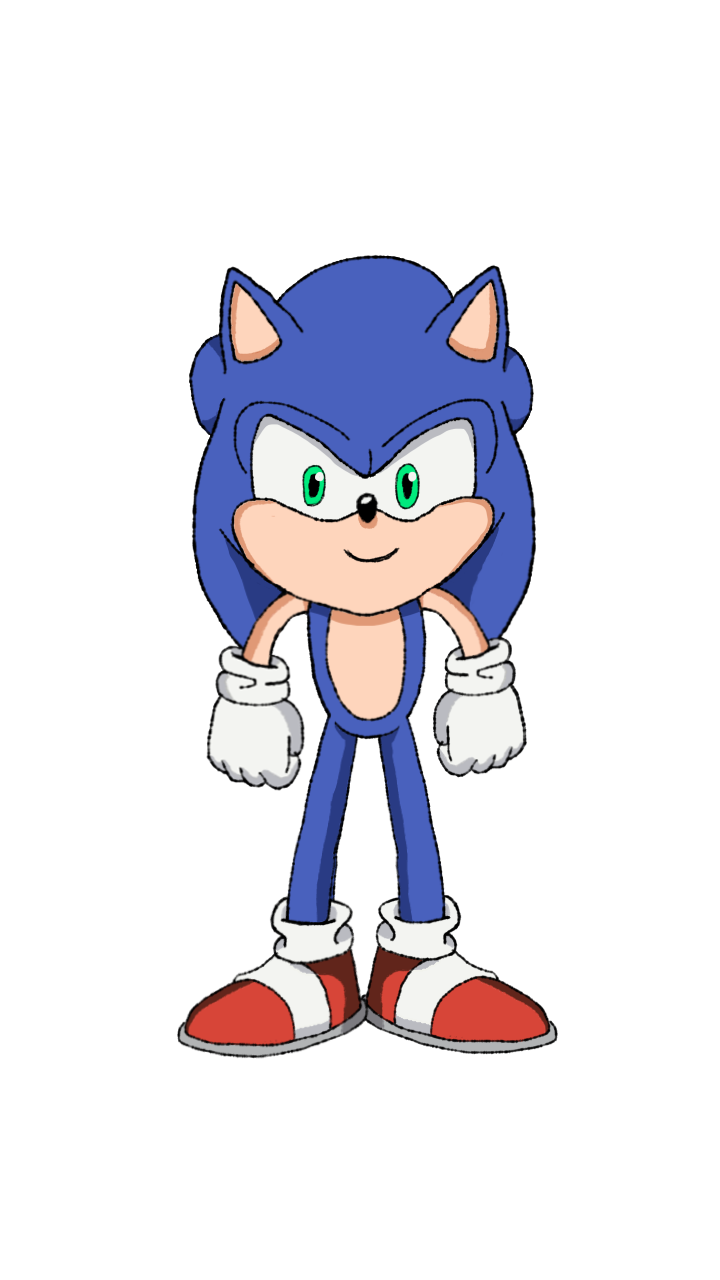 His name is Sonic! (GENESIS style) by jorgefeio on DeviantArt