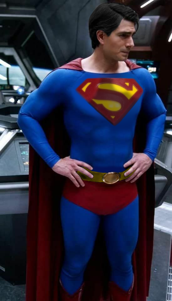 Brandon Routh Deviantart Brandon Routh Superman Edit by GeorgeTheRedEngine15 on DeviantArt