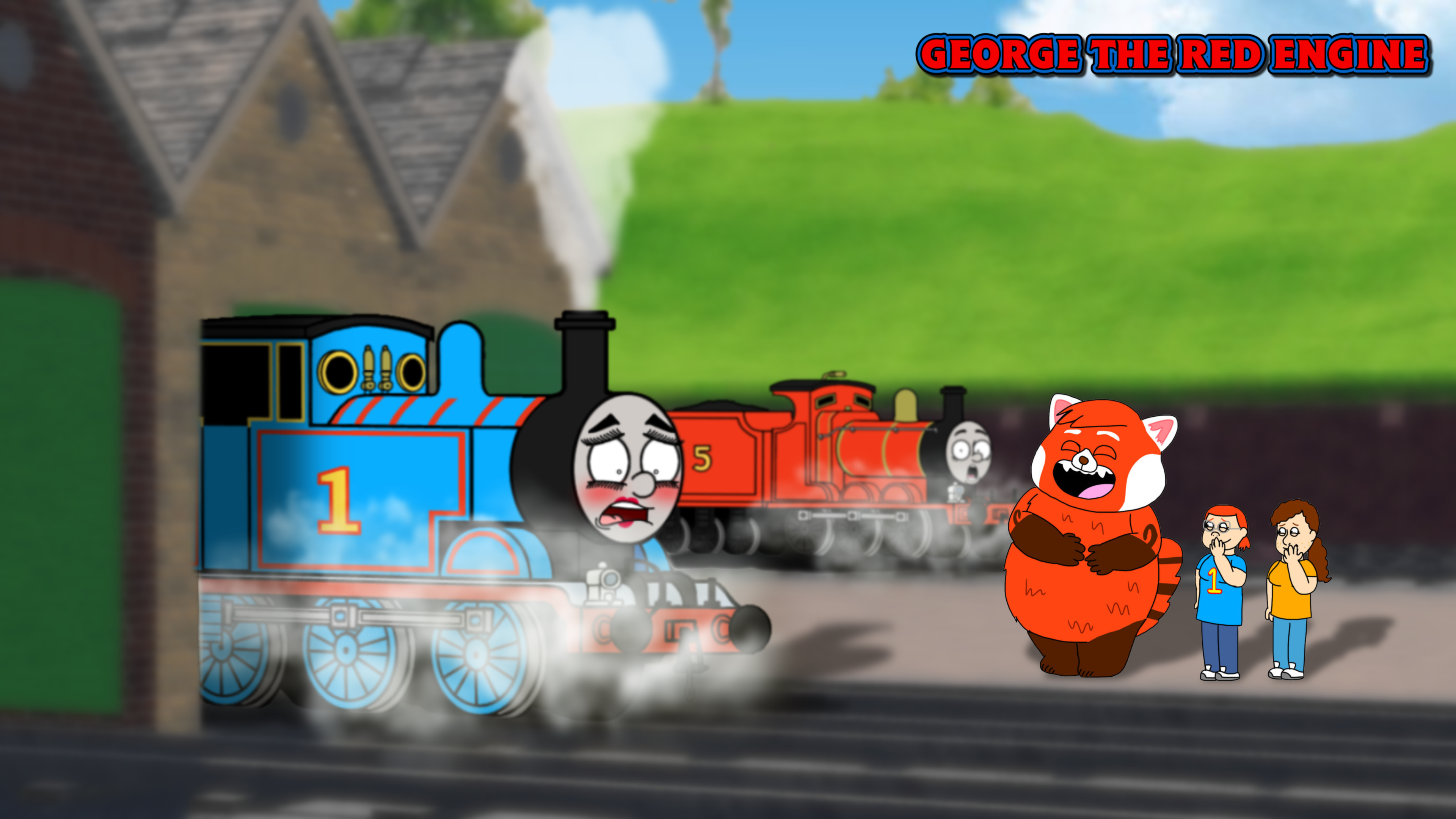 TTTE x TR Future: Fast Friends (GIF) by GeorgeTheRedEngine15 on DeviantArt