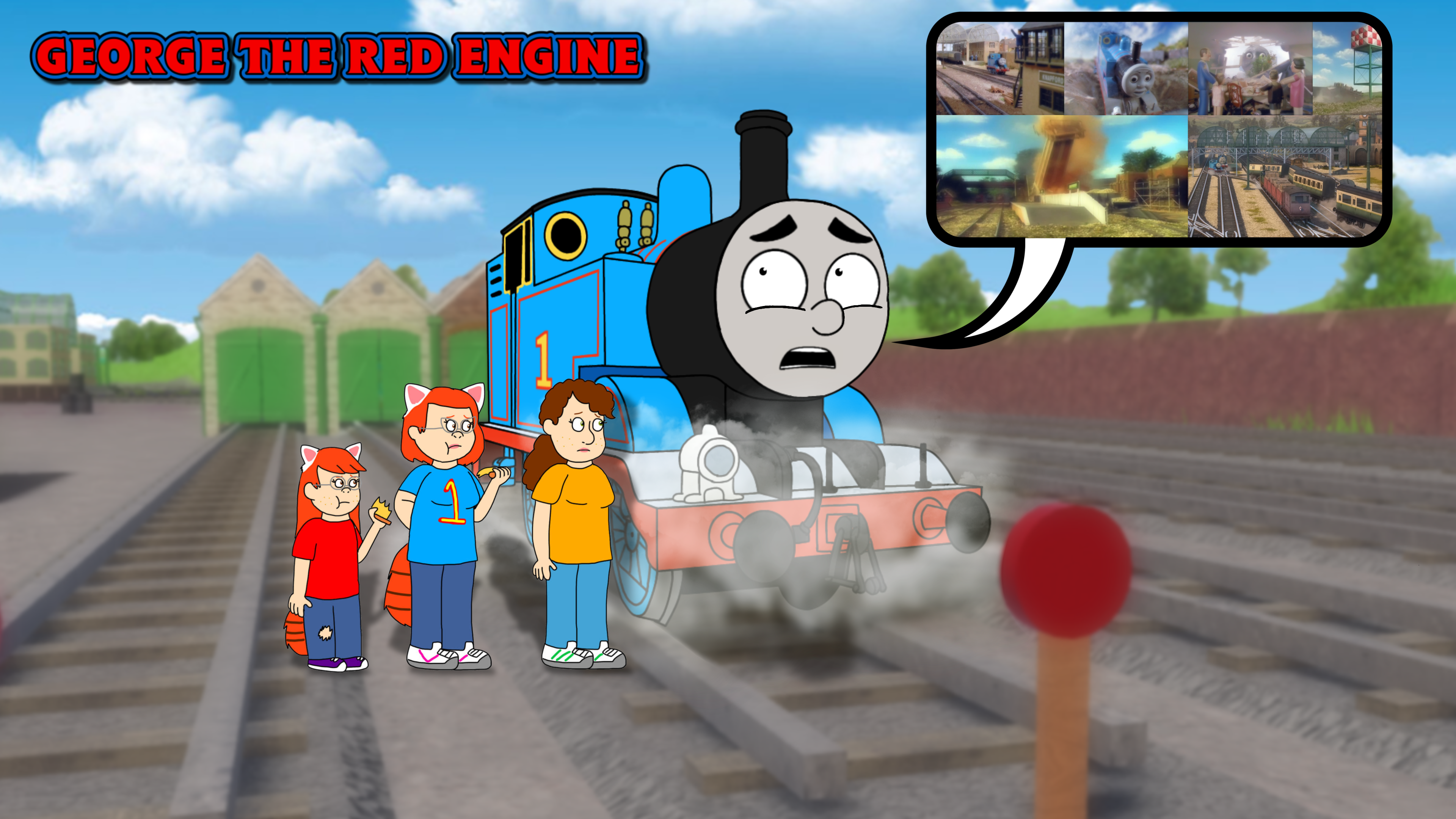 TTTE x TR Future: Fast Friends (GIF) by GeorgeTheRedEngine15 on DeviantArt