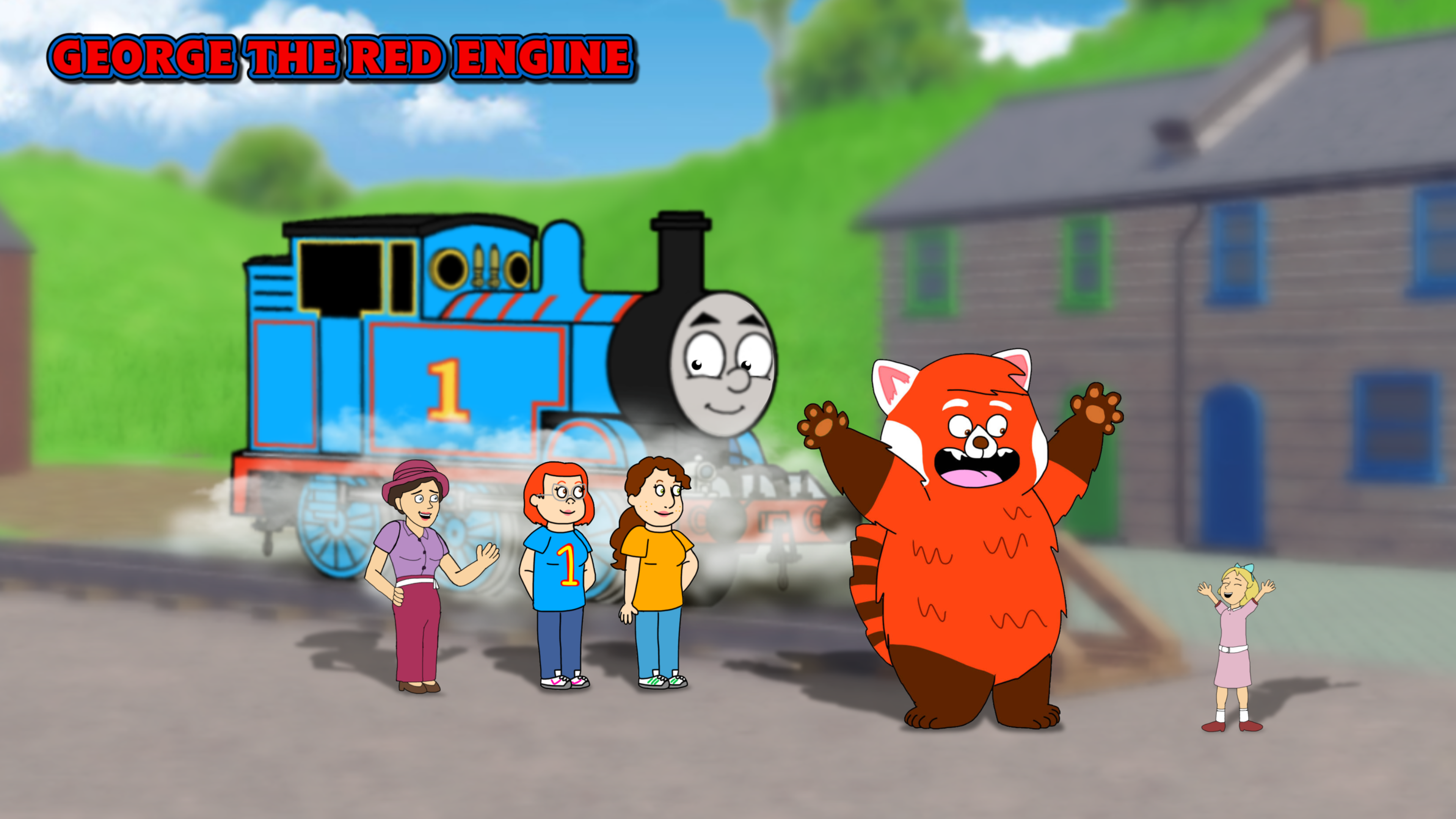 TTTE x TR Future: Fast Friends (GIF) by GeorgeTheRedEngine15 on DeviantArt