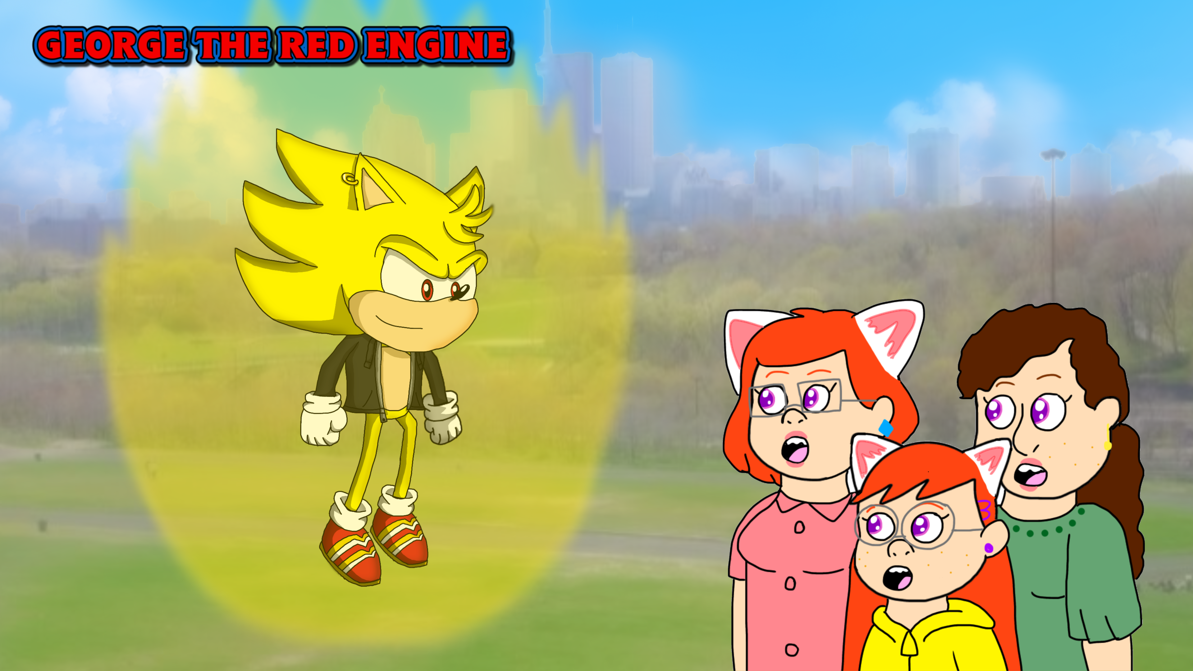 Sonic x Super Sonic redraw by XxFlamexX14 on DeviantArt