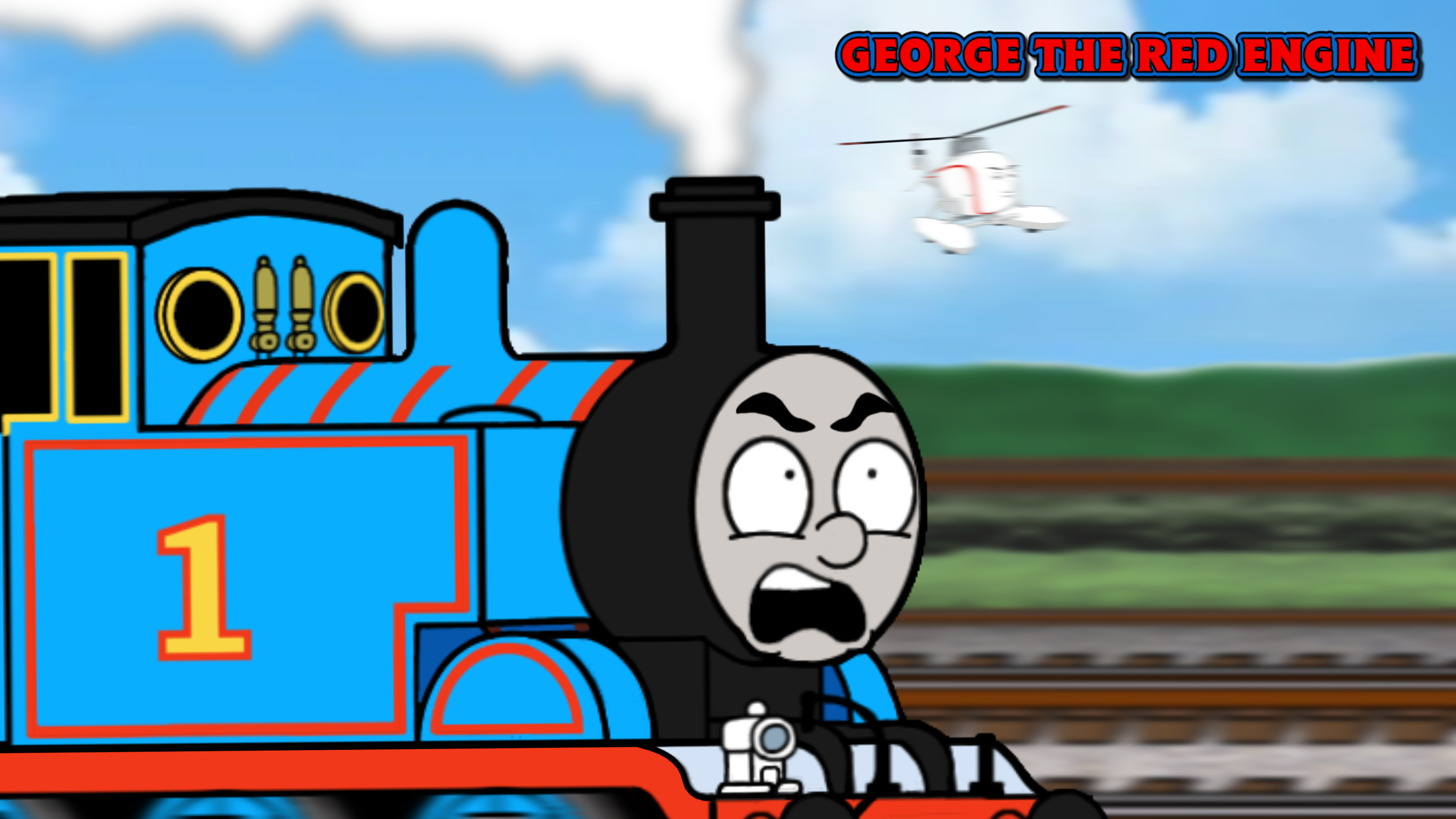 Harold Front View TTTE: HAROLD THE HELICOPTER?! by GeorgeTheRedEngine15 on DeviantArt
