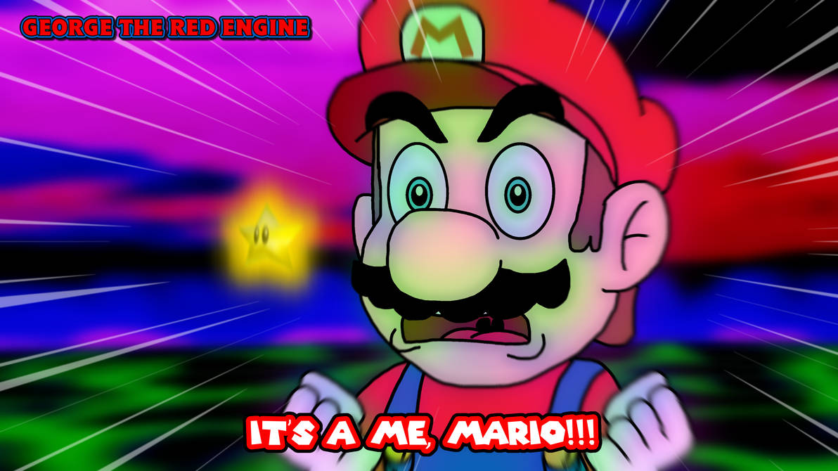 Super Mario: IT'S A ME, MARIO!, by GeorgeTheRedEngine15 on DeviantArt