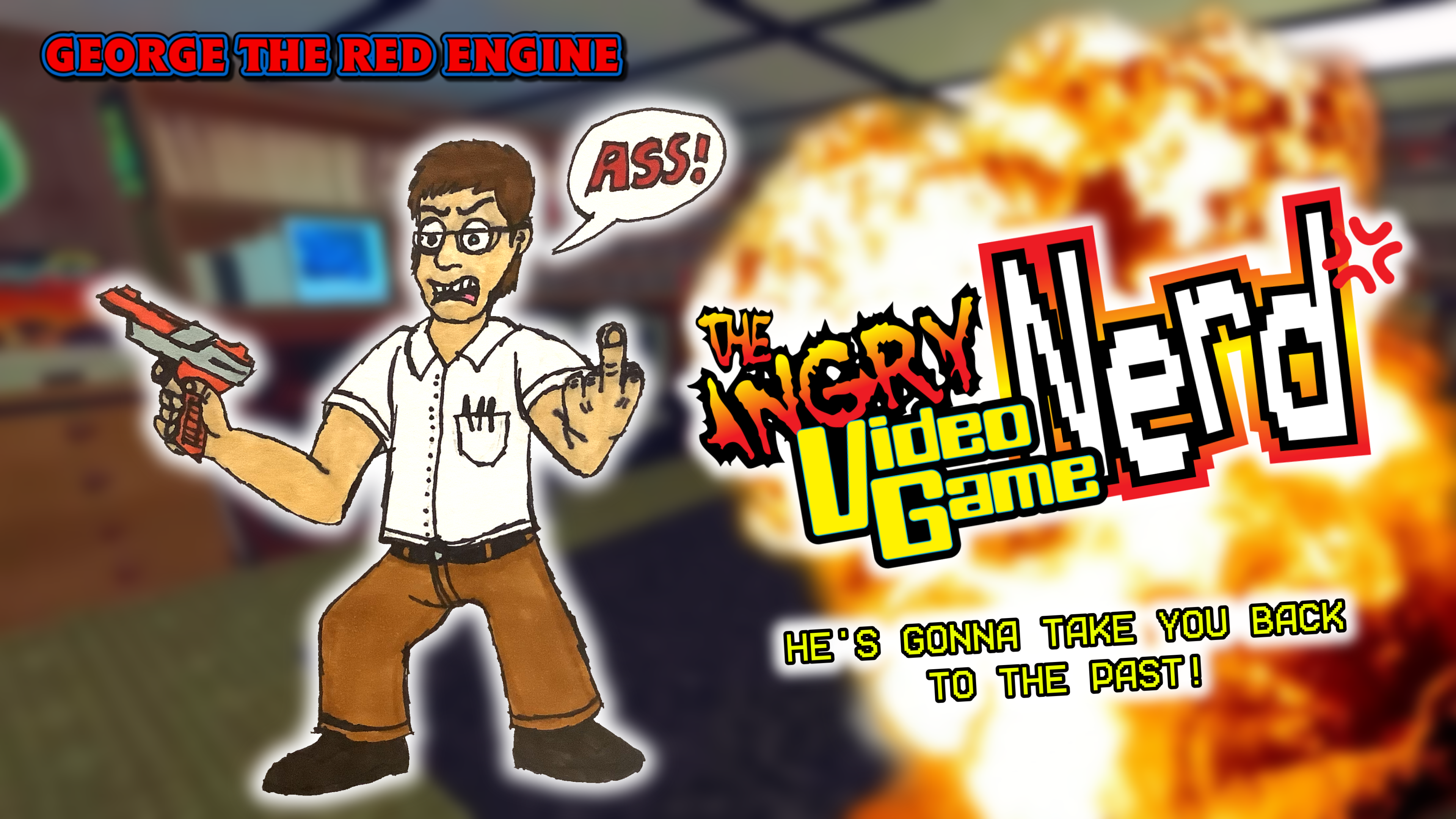 Avgn SKETCH: The Angry Video Game Nerd (AVGN) by GeorgeTheRedEngine15 on ...