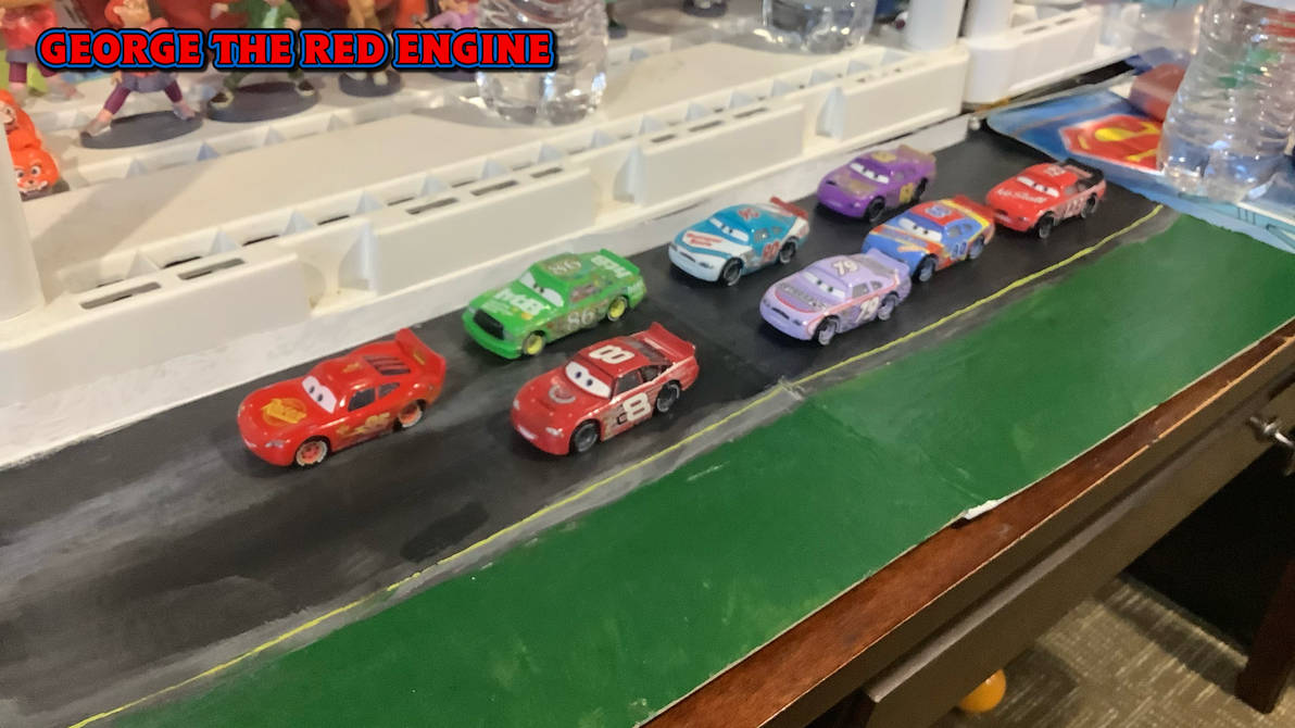CARS: Custom Racetrack Display Set by GeorgeTheRedEngine15 on DeviantArt
