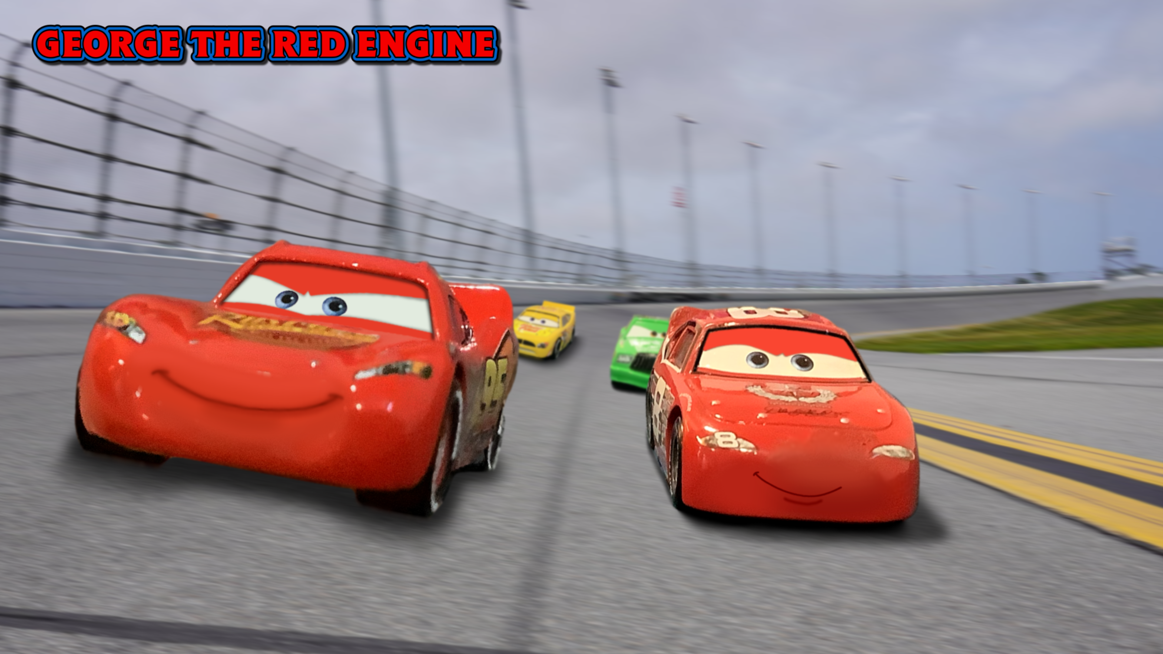 Cars Fighting Rbort CARS: Battle For First Place by GeorgeTheRedEngine15 on DeviantArt