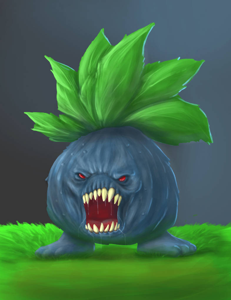 Evil Raddish Evil Oddish by nemesis222 on DeviantArt