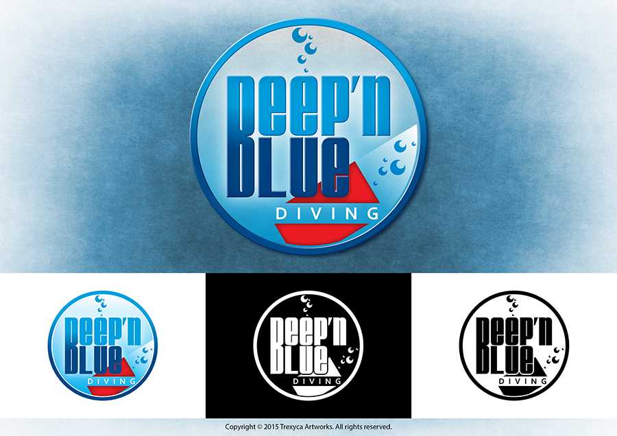 Deep'n Blue Logo