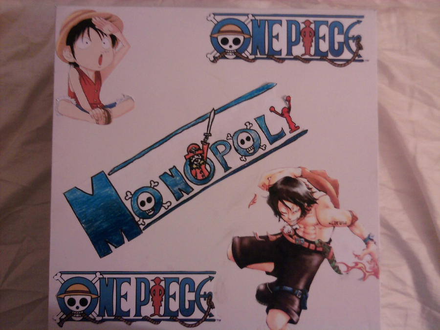 One Piece monopoly Box cover by WhimsicalEnza on DeviantArt
