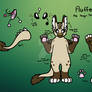 [COMMISSION] Flufferz Fursuit Concept Sheet