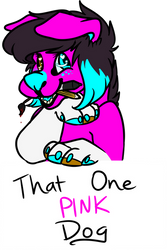 That One Pink Dog Studios LOGO