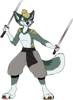 Raku Full Body Anthro