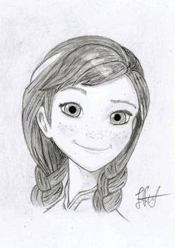 Anna from frozen :3