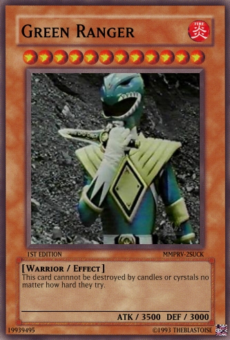 power rangers yugioh cards Power Rangers! - Casual Cards