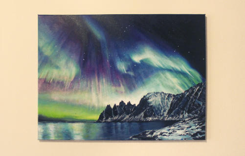 Aurora Acrylic Painting