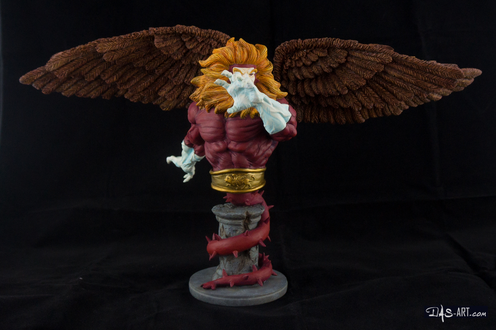 [Garage kit painting #09] Griffin bust - 009