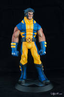 [Garage kit painting #05] Wolverine statue - 001