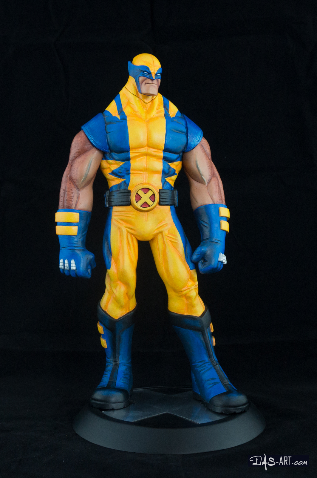 [Garage kit painting #05] Wolverine statue - 002