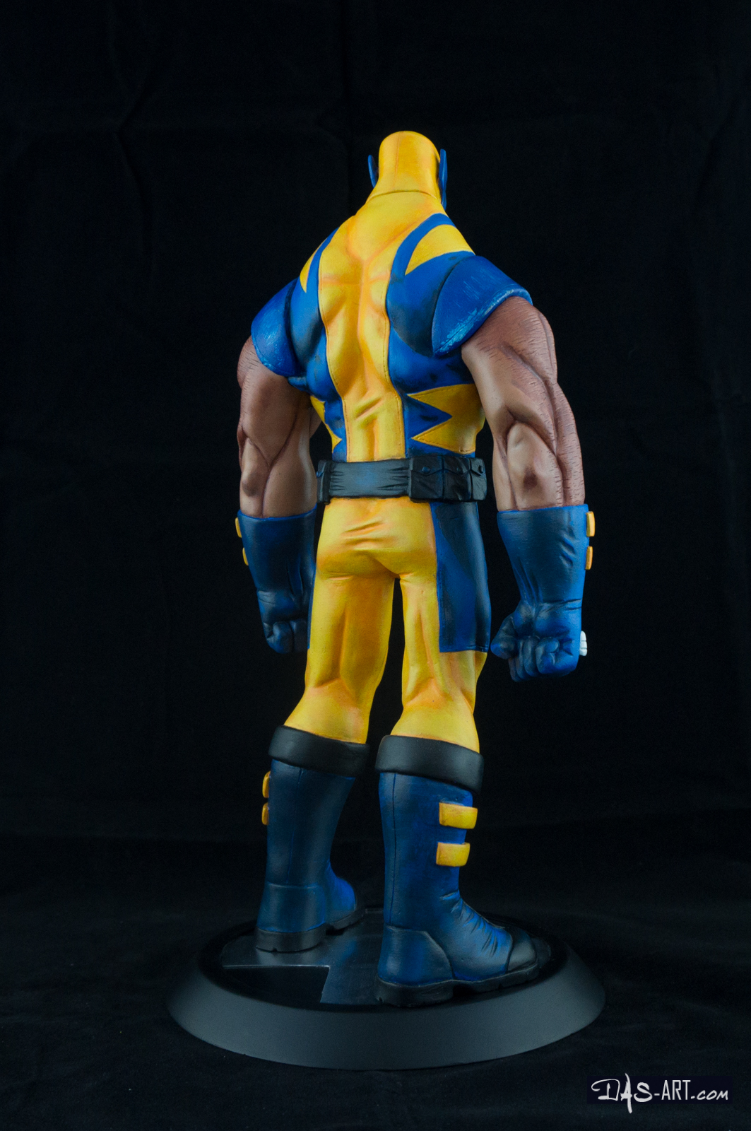 [Garage kit painting #05] Wolverine statue - 012