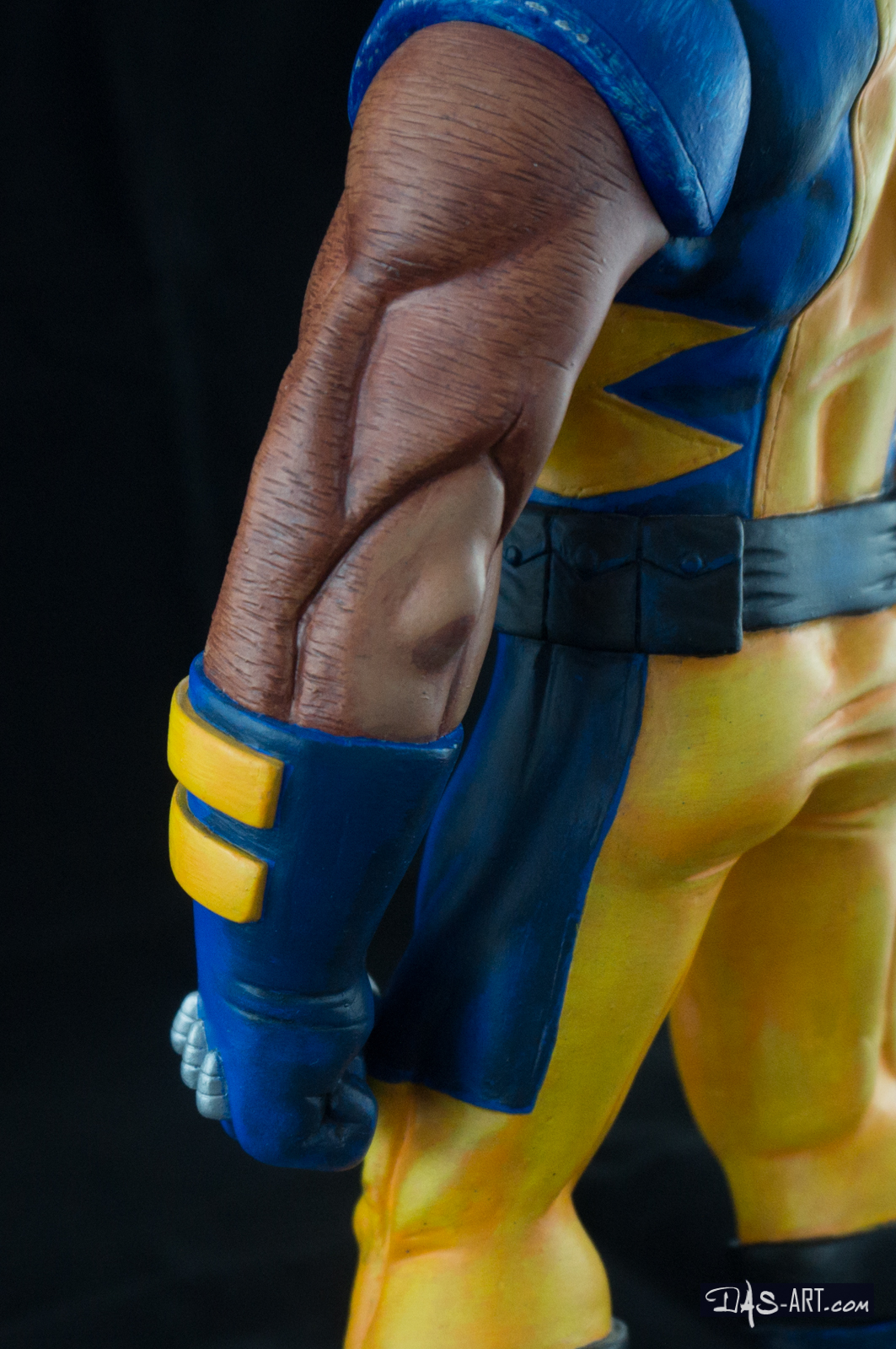 [Garage kit painting #05] Wolverine statue - 024