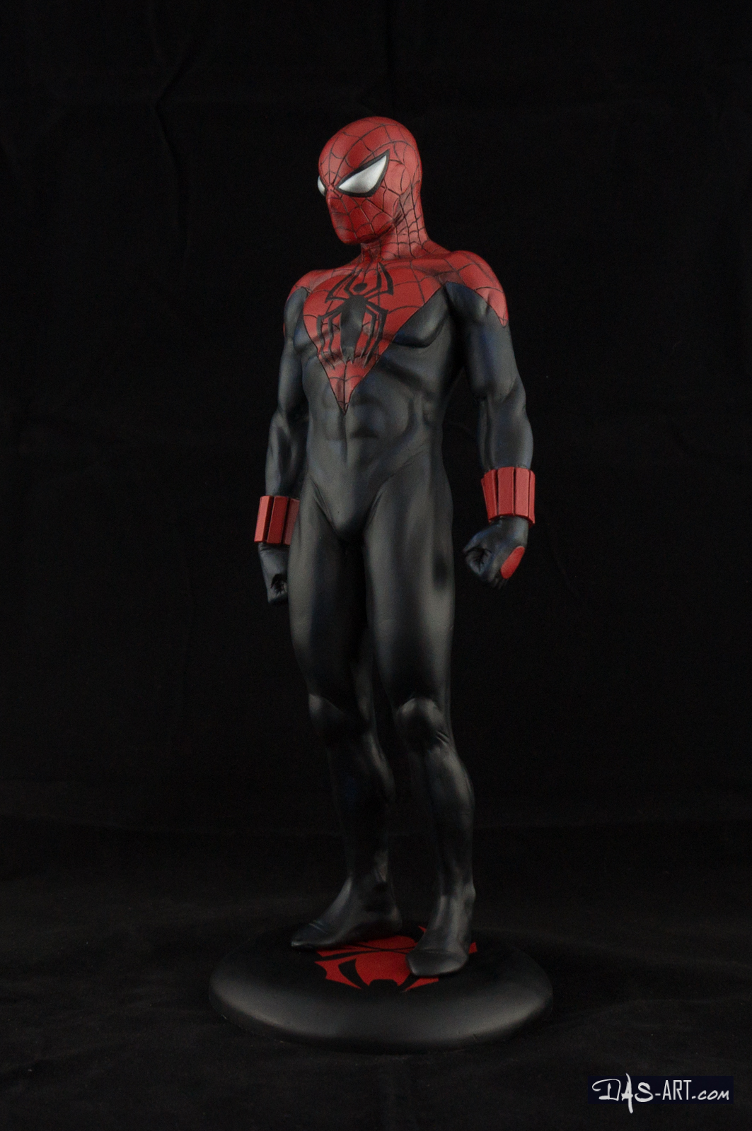 [Garage kit painting #07] Spider-Man statue - 001