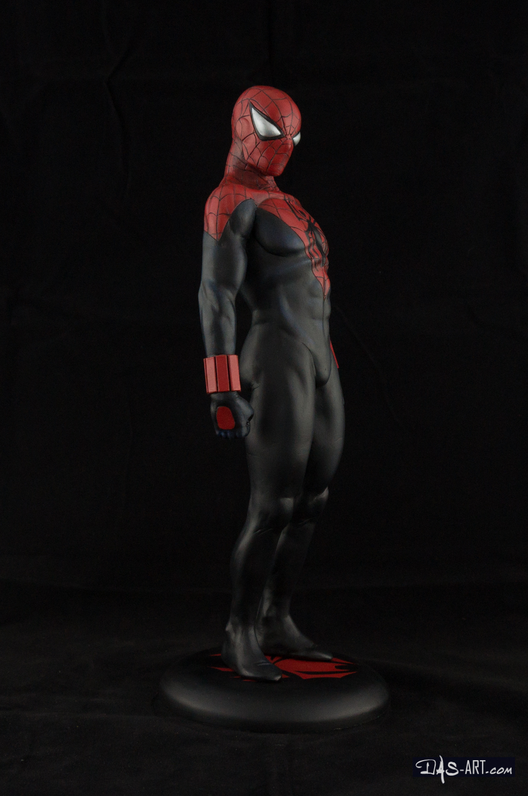 [Garage kit painting #07] Spider-Man statue - 007