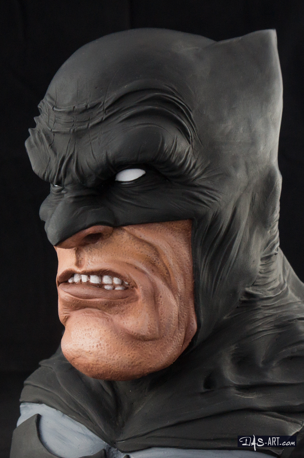 [Garage kit painting #08] Batman bust - 010