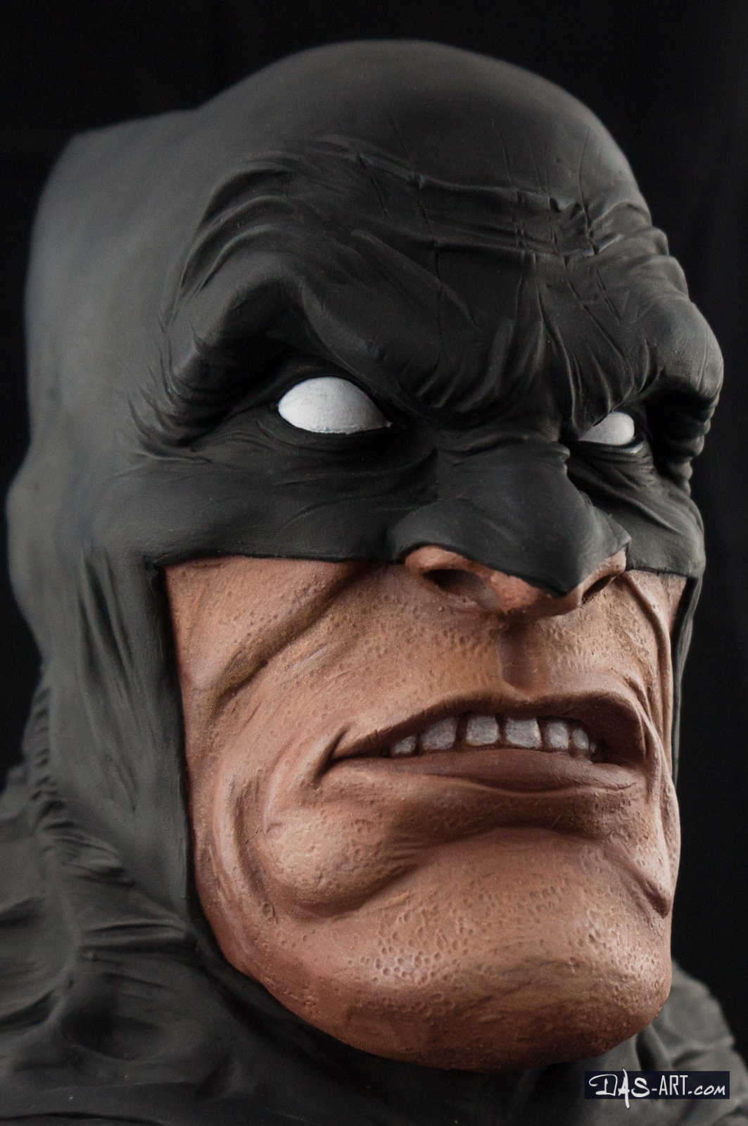 [Garage kit painting #08] Batman bust - 011