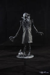 [Garage kit painting #11] Nosferatu statue - 001