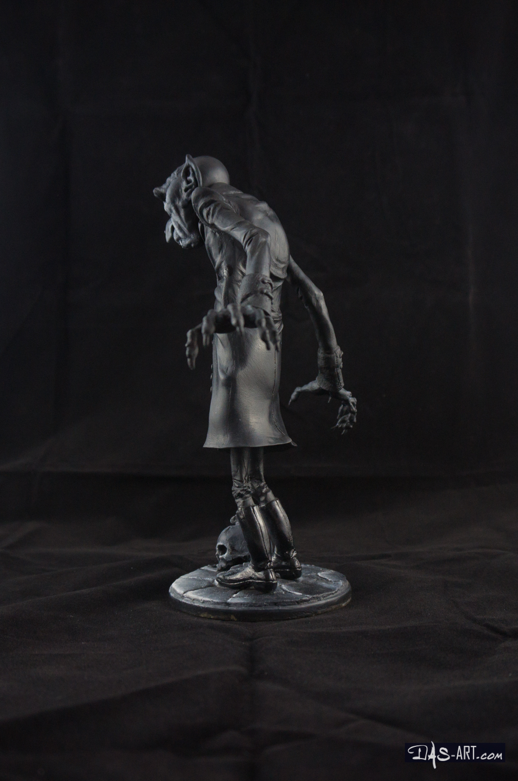 [Garage kit painting #11] Nosferatu statue - 004