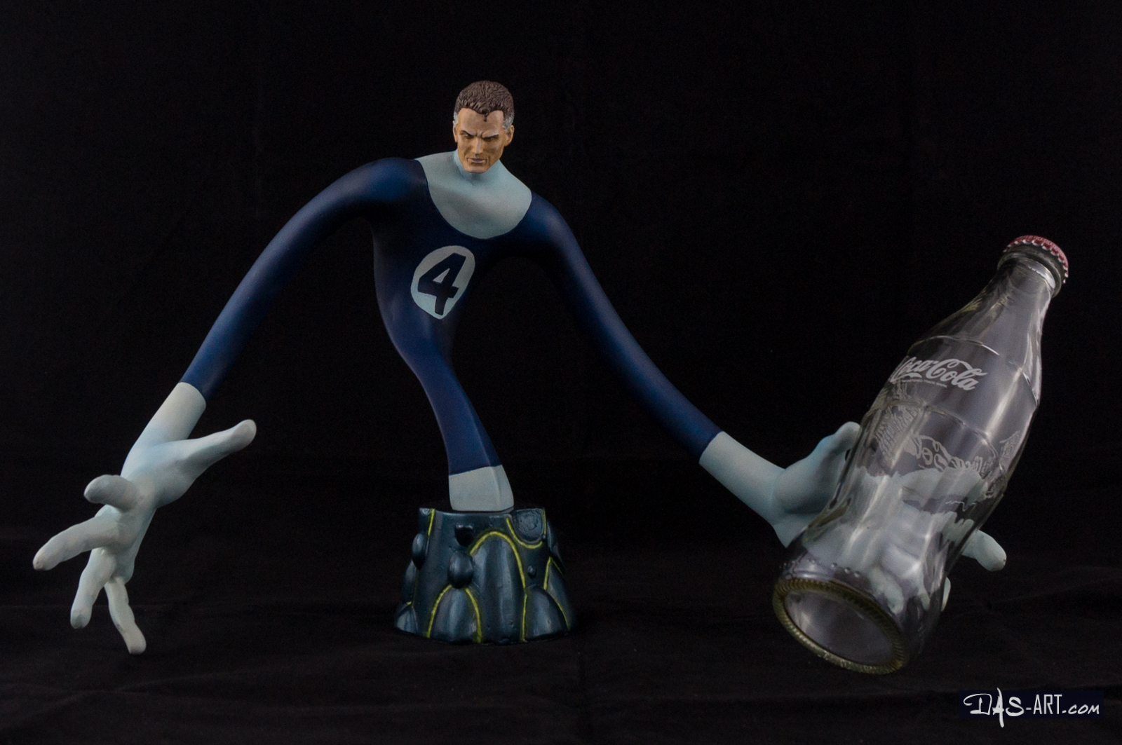 [Garage kit painting #17] Mr. Fantastic bust - 017