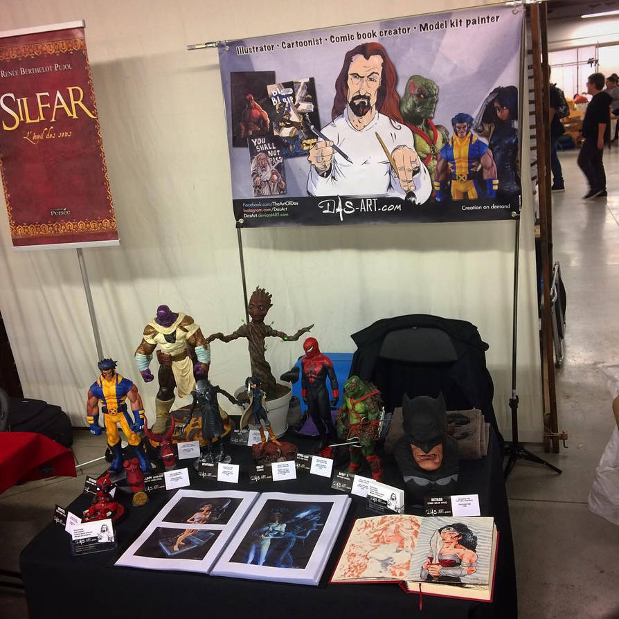 Booth-Salon Fantastique 2017 by DasArt Booth-Salon Fantastique 2017 by DasArt