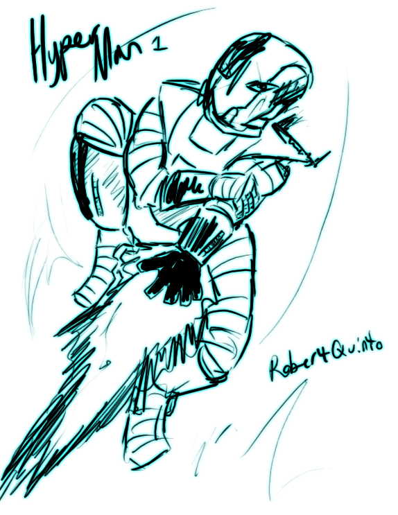 Hyperman sketch 1 by gegojr on DeviantArt