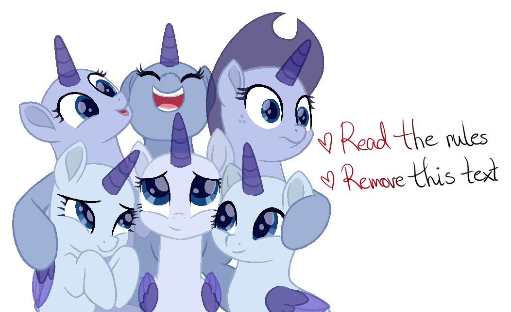 Mlp Base - Group Hug!