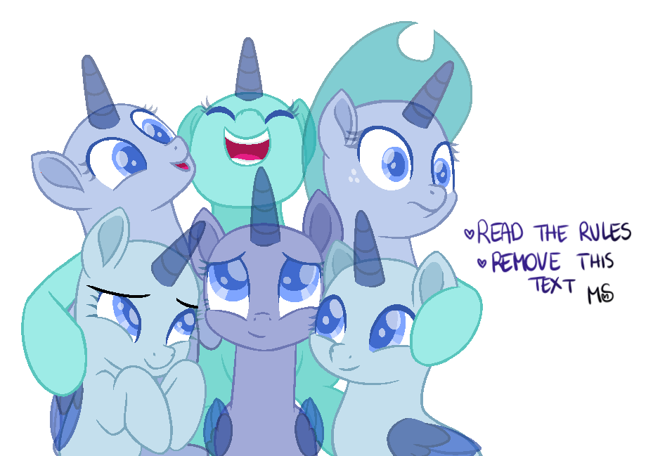 Mlp Base - Group Hug! by MelodySweetheart on DeviantArt